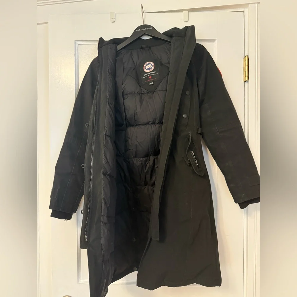 Womens Canada Goose Jacket Black - Picture 3 of 9